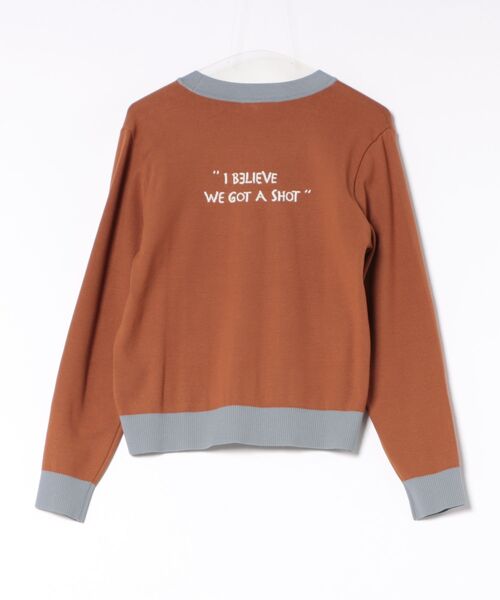 A.P.C. GOLF（アー・ペー・セー ゴルフ）の「Alain Cardigan（ニット/セーター・レディース・オレンジ系その他・M）」の2枚目の写真