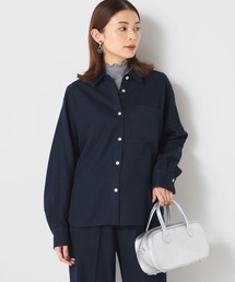 【セットアップで着られる】ドルマンシャツ