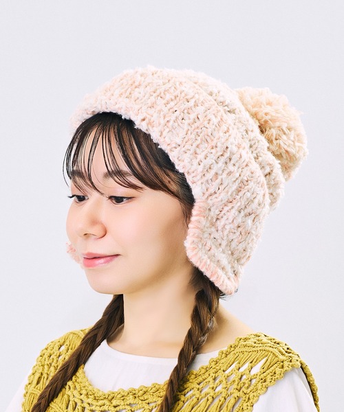 CA4LA(カシラ)の「STRAWBERRY TREE 8(ニットキャップ/ビーニー・レディース・ブラック/ブルー・ONESIZE)」の5枚目の写真