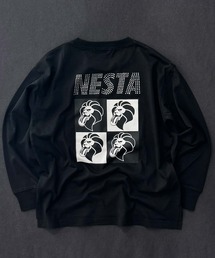 NESTA BRAND（ネスタブランド）の「NESTA BRAND ネスタブランド ラインストーン ロンT（Tシャツ/カットソー）」