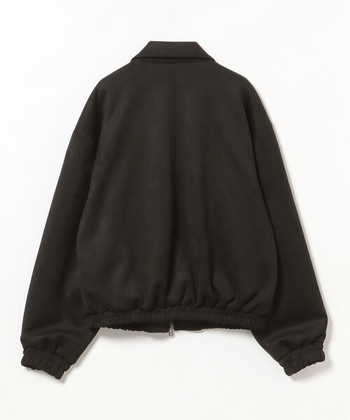 BEAMS HEART(ビームスハート)の「フェイクスエード ジップ ブルゾン(ブルゾン・レディース・ブラック・SMALL/MEDIUM)」の6枚目の写真
