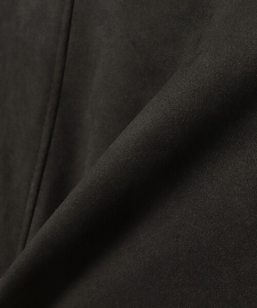 BEAMS HEART(ビームスハート)の「フェイクスエード ジップ ブルゾン(ブルゾン・レディース・ブラック・SMALL/MEDIUM)」の8枚目の写真