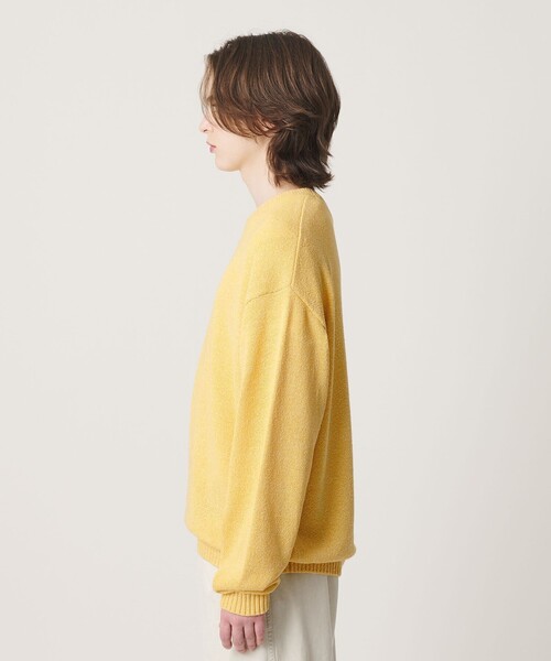 BEAUTY&YOUTH UNITED ARROWS(ビューティーアンドユースユナイテッドアローズ)の「リッチ テクスチャード ニット ウォッシャブル(ニット/セーター・メンズ・ブラック/イエロー/ライトグレー・S/L/XL/M)」の11枚目の写真