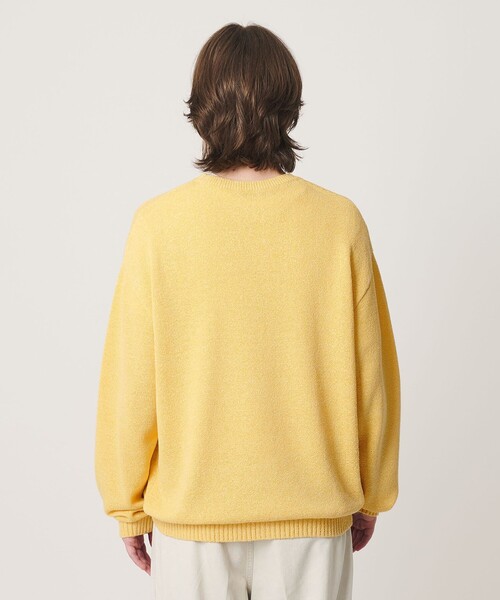 BEAUTY&YOUTH UNITED ARROWS(ビューティーアンドユースユナイテッドアローズ)の「リッチ テクスチャード ニット ウォッシャブル(ニット/セーター・メンズ・ブラック/イエロー/ライトグレー・S/L/XL/M)」の12枚目の写真