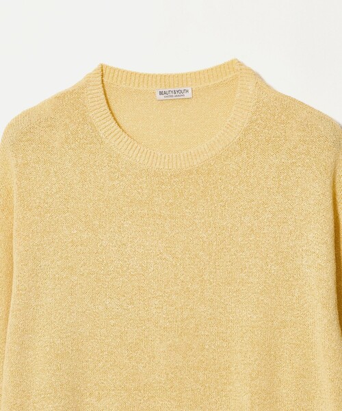 BEAUTY&YOUTH UNITED ARROWS(ビューティーアンドユースユナイテッドアローズ)の「リッチ テクスチャード ニット ウォッシャブル(ニット/セーター・メンズ・ブラック/イエロー/ライトグレー・S/L/XL/M)」の19枚目の写真