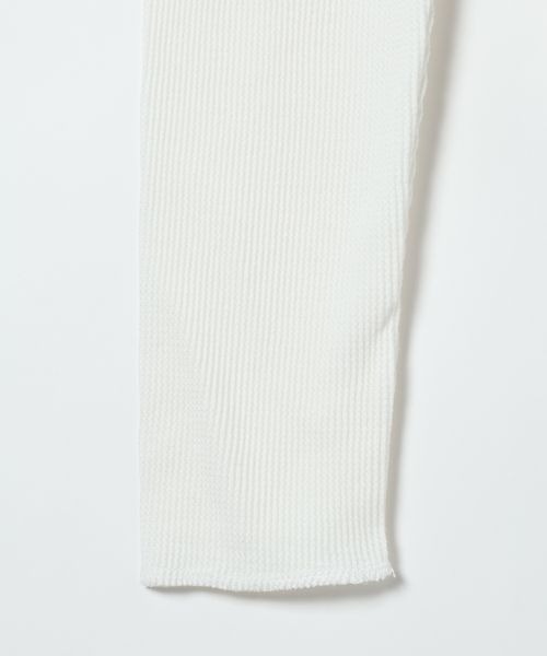 JEANASIS(ジーナシス)の「サーマルラウンドヘムLS TEE/1092778(Tシャツ/カットソー・レディース・パープル/グレー/ホワイト・FREE)」の9枚目の写真