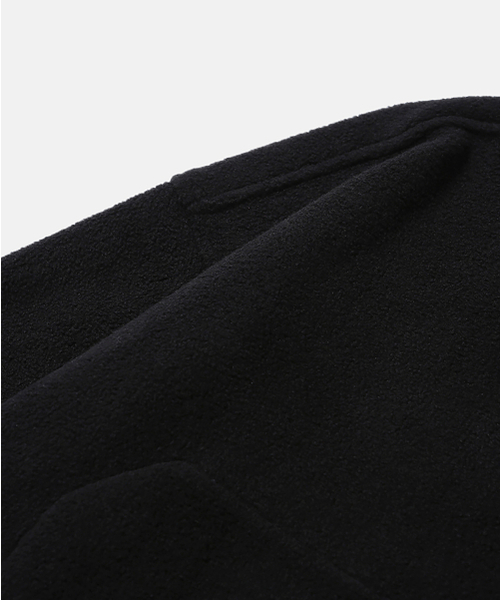 MOIF（モイフ）の「[AW26] ハイカー フリース プルオーバー ジャンパー / ブラック（その他アウター・メンズ・その他・1(S)/2(M)/3(L)）」の4枚目の写真