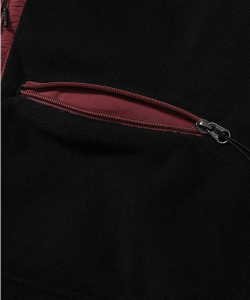 MOIF（モイフ）の「[AW26] ハイカー フリース プルオーバー ジャンパー / ブラック（その他アウター・メンズ・その他・1(S)/2(M)/3(L)）」の6枚目の写真