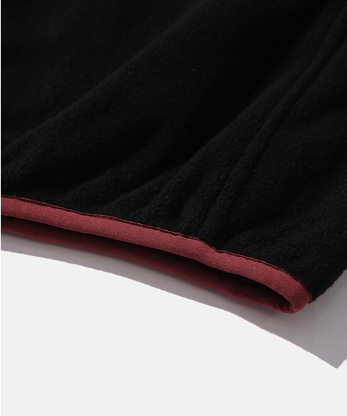 MOIF（モイフ）の「[AW26] ハイカー フリース プルオーバー ジャンパー / ブラック（その他アウター・メンズ・その他・1(S)/2(M)/3(L)）」の8枚目の写真