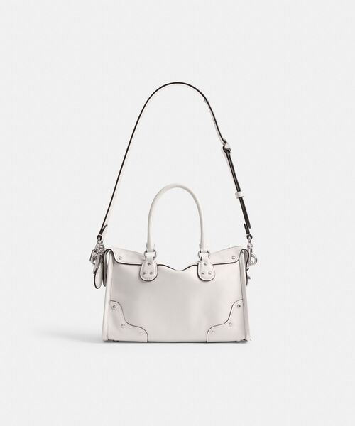 COACH(コーチ)の「ライダー サッチェル バッグ 24(ショルダーバッグ・レディース・ホワイト系その他・ONE)」の5枚目の写真