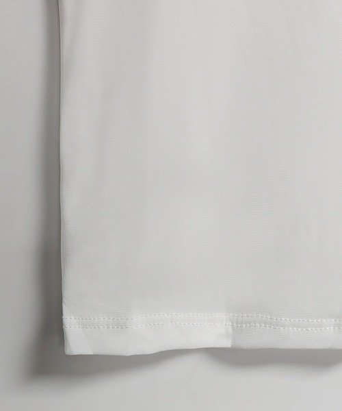 Doux Belle(ドゥーベル)の「シアー切り替えトップス(Tシャツ/カットソー・レディース・ホワイト/ダークブラウン/ブラック・MEDIUM)」の21枚目の写真