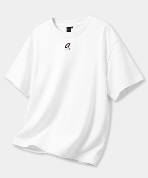 FLYQ(フライク)の「FLYQ シンボルロゴプリント半袖Tシャツ / WHITE(Tシャツ/カットソー・レディース・その他・MEDIUM/LARGE)」の1枚目の写真