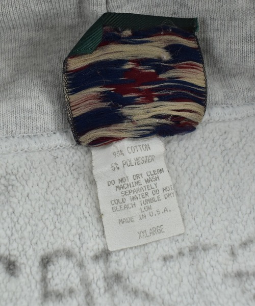 VINTAGE（ヴィンテージ）の「【USED】90’s RUGGED POINT “RAIDERS ATHLETICS” リバースタイプ フーディ USA製（パーカー・メンズ・グレー・XX-LARGE）」の6枚目の写真