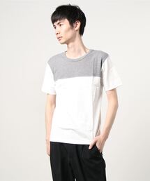 YELLOW RUBY | Chest change crew neck Tee(Tシャツ/カットソー)