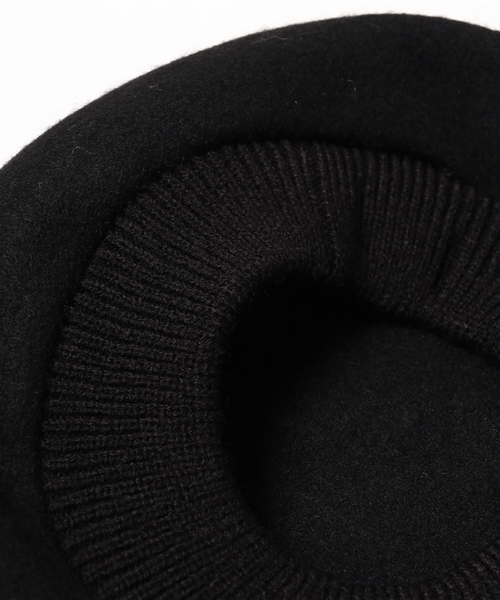 VIS（ビス）の「★ヒルナンデス!放映★【non-no1月号掲載】フェルトベレー帽（ハンチング/ベレー帽・レディース・ライトグレー/キャメル/ボルドー/グリーン系その他/ネイビー/ブラック/チャコールグレー・F）」の10枚目の写真