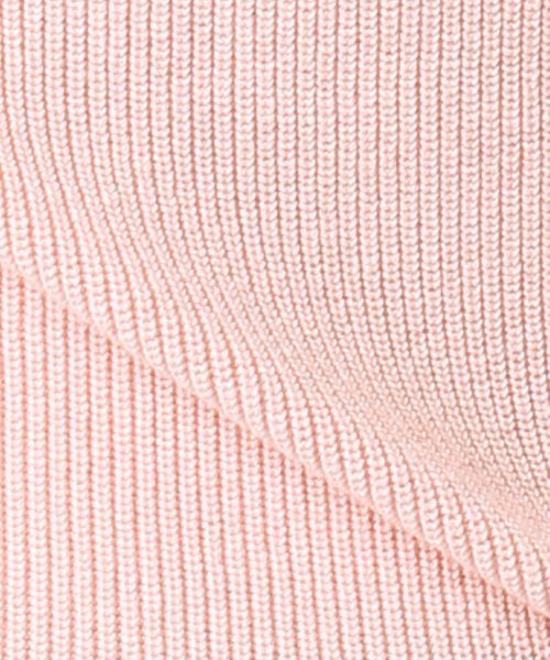 IENA（イエナ）の「コットンカシミヤ ボートネック プルオーバー◆（ニット/セーター・レディース・ナチュラル/ピンク/グレー系その他/ピンク系その他/イエロー・FREE）」の18枚目の写真