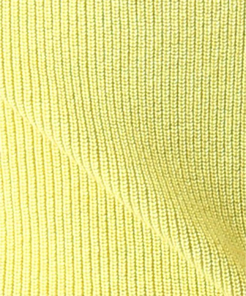 IENA（イエナ）の「コットンカシミヤ ボートネック プルオーバー◆（ニット/セーター・レディース・ナチュラル/ピンク/グレー系その他/ピンク系その他/イエロー・FREE）」の22枚目の写真