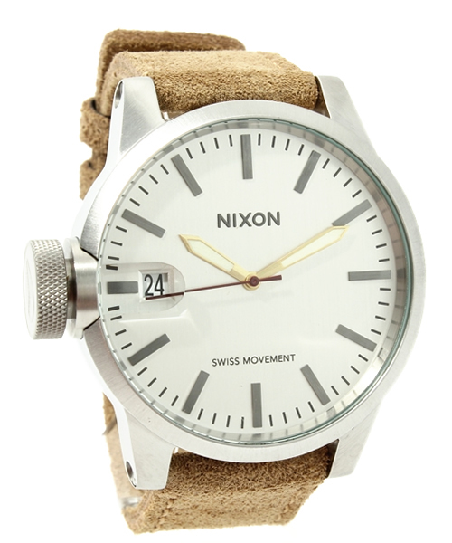 NIXON（ニクソン）の「THE CHRONICLE（アナログ腕時計・メンズ・アイボリー/ブラウン系その他/ブラック系その他/ベージュ系その他/ブラック/ネイビー/ブラウン・FREE）」の6枚目の写真