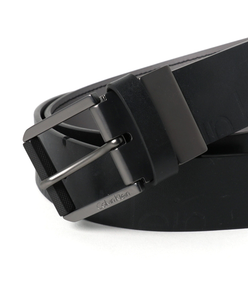 Calvin Klein Jeans Accessory（カルバン・クラインジーンズアクセサリー）の「ロゴベルトギフトセット（ベルト・メンズ・ブラック・95/90/85/80/100）」の2枚目の写真