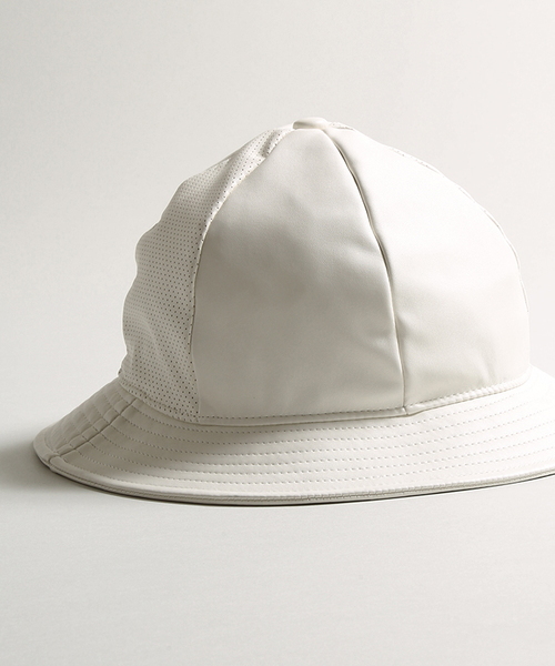 WEGO(ウィゴー)の「WEGO/パンチングフェイクレザーメトロハット(ハット・メンズ・ホワイト/ブラック・FREE)」の10枚目の写真