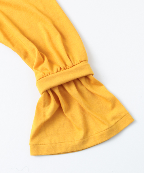 URBAN RESEARCH（アーバンリサーチ）の「 UR 袖タックフレアカットソー（Tシャツ/カットソー・レディース・グレー/ラベンダー/イエロー/オフホワイト・FREE）」の15枚目の写真