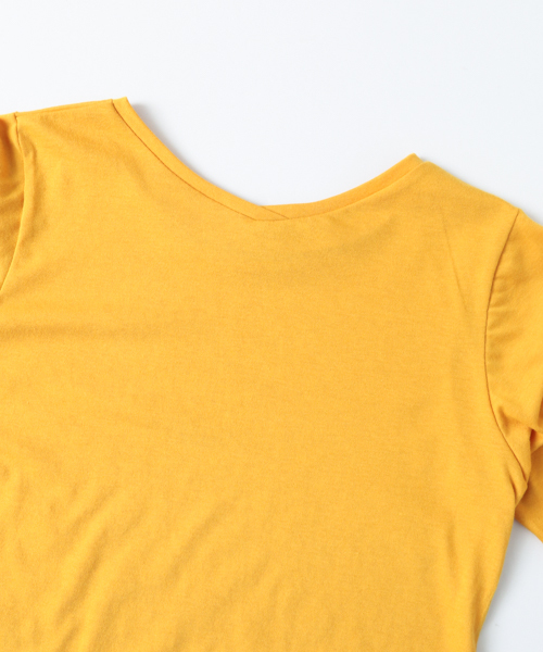 URBAN RESEARCH（アーバンリサーチ）の「 UR 袖タックフレアカットソー（Tシャツ/カットソー・レディース・グレー/ラベンダー/イエロー/オフホワイト・FREE）」の10枚目の写真