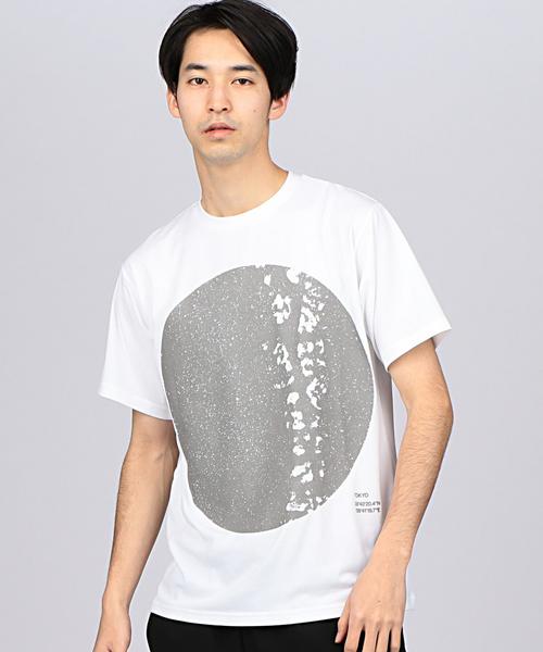 DESCENTE(デサント)の「DESCENTE BLANC×VILLAGE(デサントブラン×ヴィレッジ) RUNNING TEE ◆(Tシャツ/カットソー・メンズ・ホワイト/ブラック・MEDIUM/LARGE/SMALL)」の6枚目の写真