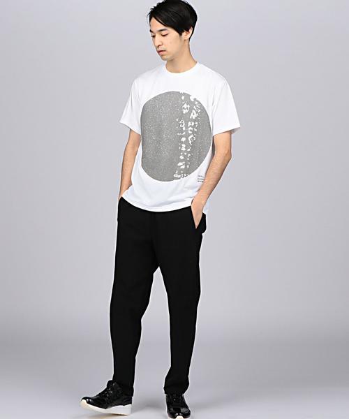 DESCENTE(デサント)の「DESCENTE BLANC×VILLAGE(デサントブラン×ヴィレッジ) RUNNING TEE ◆(Tシャツ/カットソー・メンズ・ホワイト/ブラック・MEDIUM/LARGE/SMALL)」の3枚目の写真
