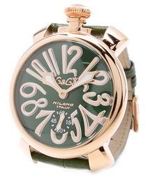 BRILLA per il gusto | GaGa MILANO / MANUALE 48MM PLACCATO ORO 5011.4(アナログ腕時計)