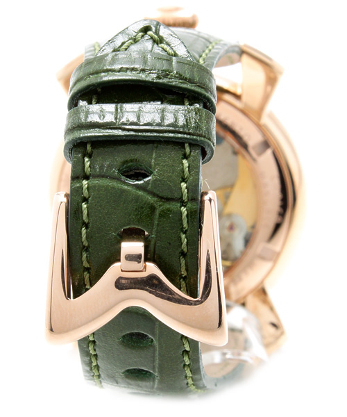 BRILLA per il gusto(ブリッラペルイルグースト)の「GaGa MILANO / MANUALE 48MM PLACCATO ORO 5011.4(アナログ腕時計・メンズ・グリーン・ONE SIZE)」の3枚目の写真