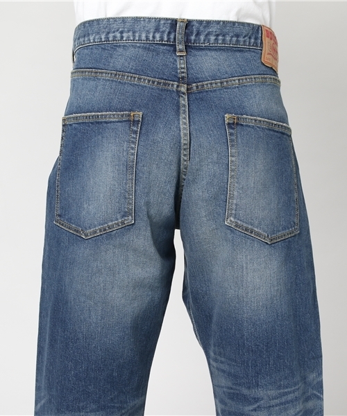 BUCCA 44(ブッカフォーティーフォー)の「【BUCCA 44】Damage Denim Pants/ダメージデニムパンツ(デニムパンツ・メンズ・インディゴブルー・LARGE/XXX-LARGE/X-LARGE/4XL/5XL/XX-LARGE)」の6枚目の写真