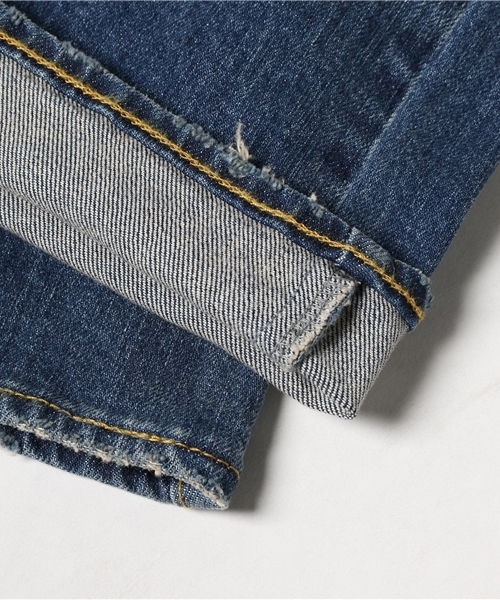 BUCCA 44(ブッカフォーティーフォー)の「【BUCCA 44】Damage Denim Pants/ダメージデニムパンツ(デニムパンツ・メンズ・インディゴブルー・LARGE/XXX-LARGE/X-LARGE/4XL/5XL/XX-LARGE)」の11枚目の写真