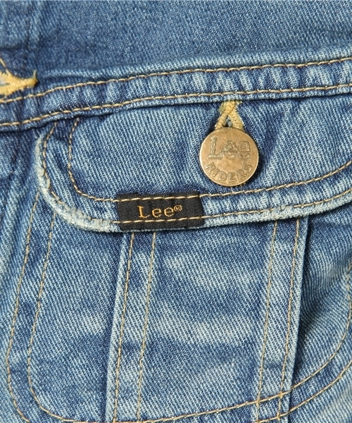 SHIPS for women（シップスフォーウィメン）の「★★LEE:デニム ジャケット（デニムジャケット・レディース・ブルー/ネイビー・X-SMALL/SMALL）」の8枚目の写真