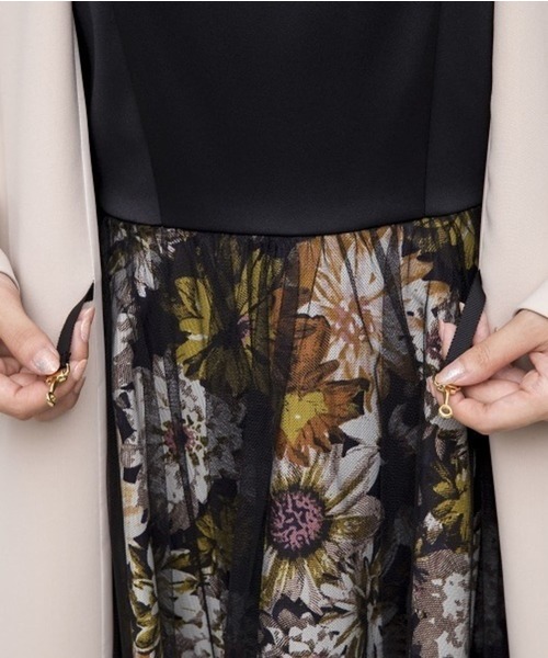 kaene（カエン）の「スカラップコート（その他アウター・レディース・ブラック/ピンクベージュ・36/38）」の15枚目の写真