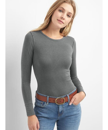 GAP | Gap フェザーウェイト クルーネックTシャツ(Tシャツ/カットソー)
