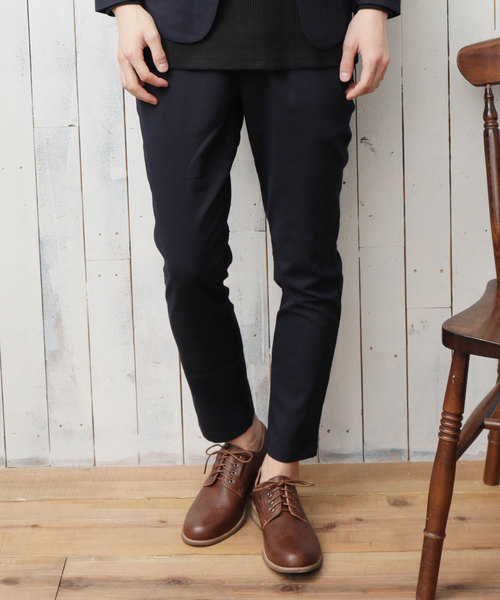 TopIsm（トップイズム）の「ストレッチ TRテーラードジャケット テーパード イージーパンツ セットアップ スーツ（セットアップ・メンズ・ネイビー/チャコール/グレー/ストライプ/ブラック/チェック・L/M）」の16枚目の写真