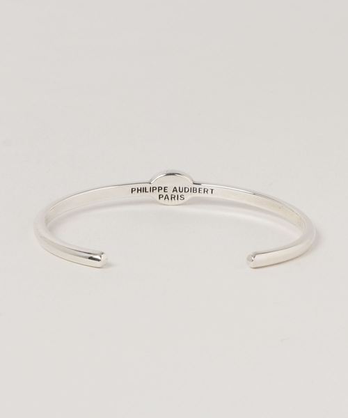 PHILIPPE AUDIBERT（フィリップ オーディベール）の「［WEB限定］PHILIPPE AUDIBERT / CLAUD BRACELET（バングル/リストバンド・レディース・シルバー・FREE）」の2枚目の写真