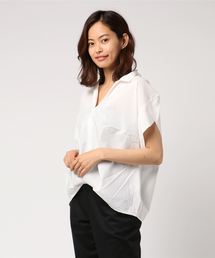 ・10col.フロントタックスキッパーブラウス