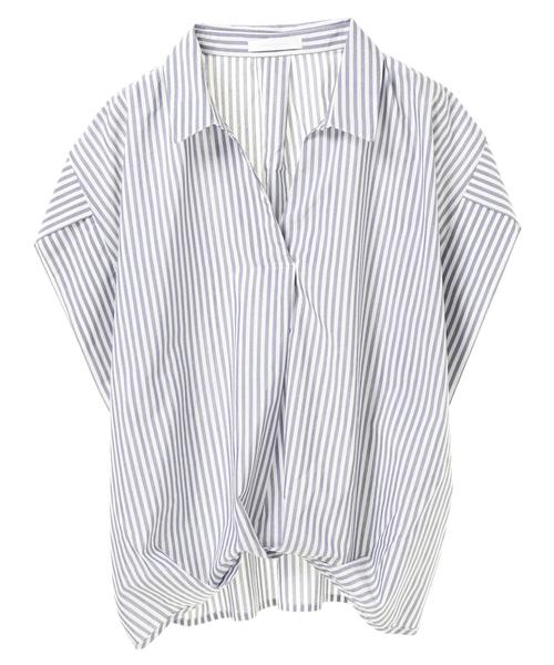 AMERICAN HOLIC(アメリカンホリック)の「・10col.フロントタックスキッパーブラウス(シャツ/ブラウス・レディース・その他/イエロー/ブルー系その他/グレイッシュベージュ/ブラック/その他27/ネイビー/オレンジ/オフホワイト/チェック・FREE)」の22枚目の写真