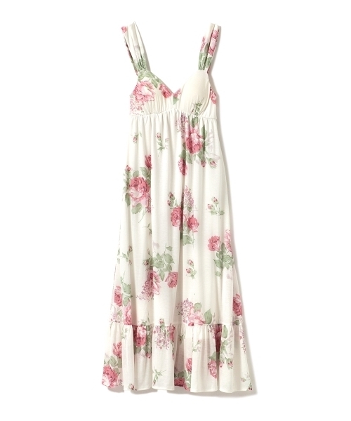 Gelato Pique ジェラートピケ の ビックフラワーカップインドレス ワンピース Wear