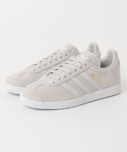 adidas（アディダス）の「ガゼル GAZELLE W オリジナルス（スニーカー・レディース・ライトグレー/ライトグリーン・22.0cm/22.5cm/23.0cm/23.5cm/24.0cm/24.5cm/25.0cm/25.5cm/26.0cm/26.5cm/27.0cm/27.5cm）」の15枚目の写真