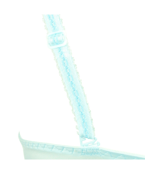 AMOSTYLE BY Triumph（アモスタイルバイトリンプ）の「夢みるブラ ブラ＆ショーツセット2【Eカップ】 AMST1165 WHU2 + Hikini（ブラ&ショーツ・レディース・ライトブルー/ブルー・E65/E70/E75）」の6枚目の写真