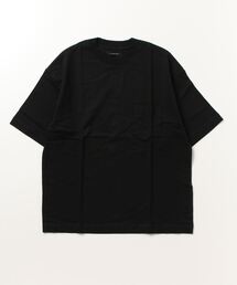 肉厚コットン 半袖 ポケット Tシャツ ヘビーウェイト  無地 レディース