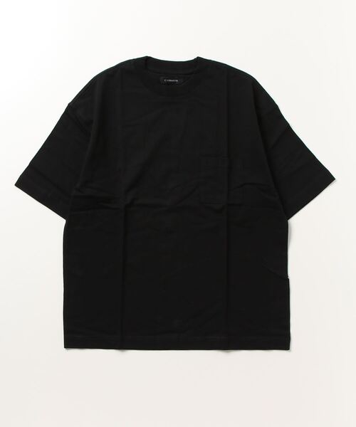 BEATJIVE（ビートジャイブ）の「肉厚コットン 半袖 ポケット Tシャツ ヘビーウェイト  無地 レディース（Tシャツ/カットソー・レディース・ホワイト/ブラック・MEDIUM/LARGE/X-LARGE）」の8枚目の写真