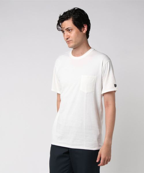 STUDIOUS（ステュディオス）の「30/スーパー度詰め天竺2パックT（Tシャツ/カットソー・メンズ・ブラック・46/48）」の3枚目の写真