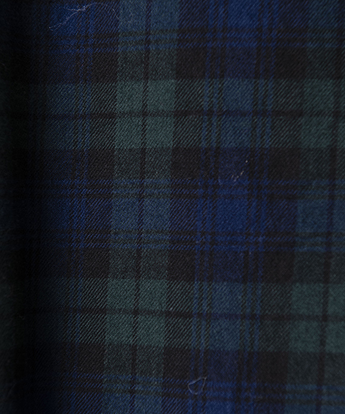 NO ID.（ノーアイディ）の「ms3616-フード付きネルチェックＳＨ シャツ（シャツ/ブラウス・メンズ・キャメル/グレー/ネイビー・1/2）」の8枚目の写真