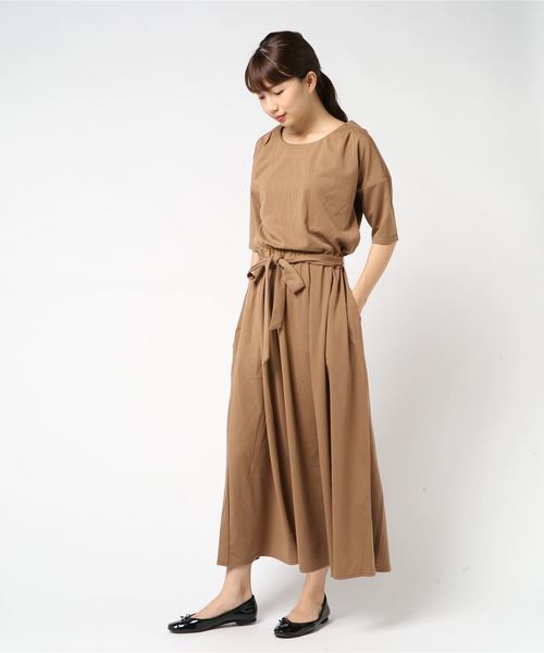 新作入荷 Ships Days Jersey ワンピース Long Women Long Days シップスデイズ のファッション Ships セール Op ワンピース