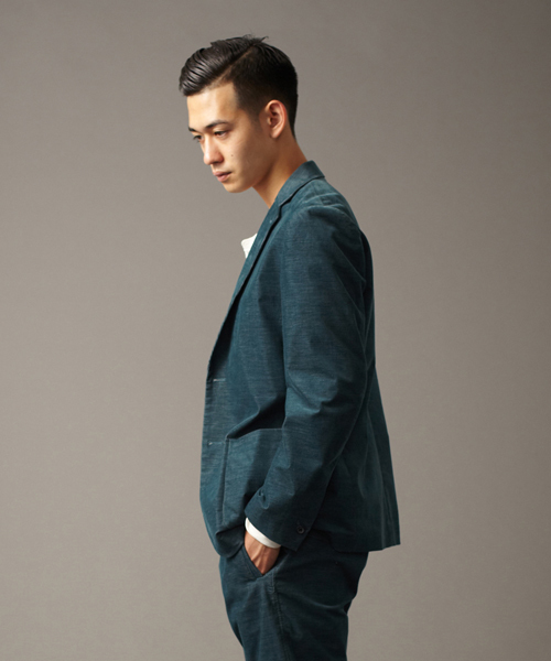 UNITED ARROWS(ユナイテッドアローズ)の「UAS ストレッチコーデュロイジャケット(mg1311uB) ◆(テーラードジャケット・メンズ・ベージュ/ケリー/ネイビー・44/46/48/50/42)」の8枚目の写真