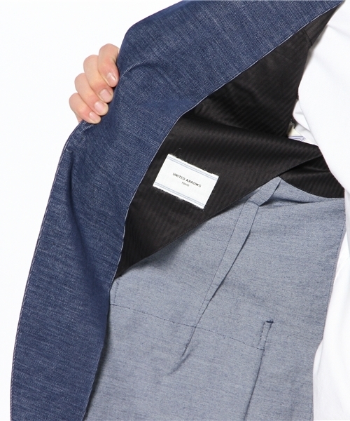 UNITED ARROWS(ユナイテッドアローズ)の「UAS ストレッチコーデュロイジャケット(mg1311uB) ◆(テーラードジャケット・メンズ・ベージュ/ケリー/ネイビー・44/46/48/50/42)」の5枚目の写真