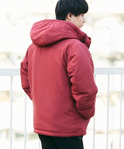 kutir（クティール）の「中綿ダウンジャケット（ダウンジャケット/コート・メンズ・ブラック/レッド・SMALL/MEDIUM/LARGE）」の17枚目の写真